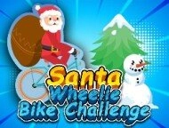 Santa Wheelie Bike Chall...